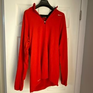 ** MENS NIKE DRI-FIT 1/4 ZIP RUNNING SWEATER **